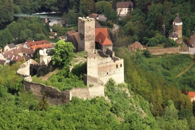 Rakouský hrad Hardegg